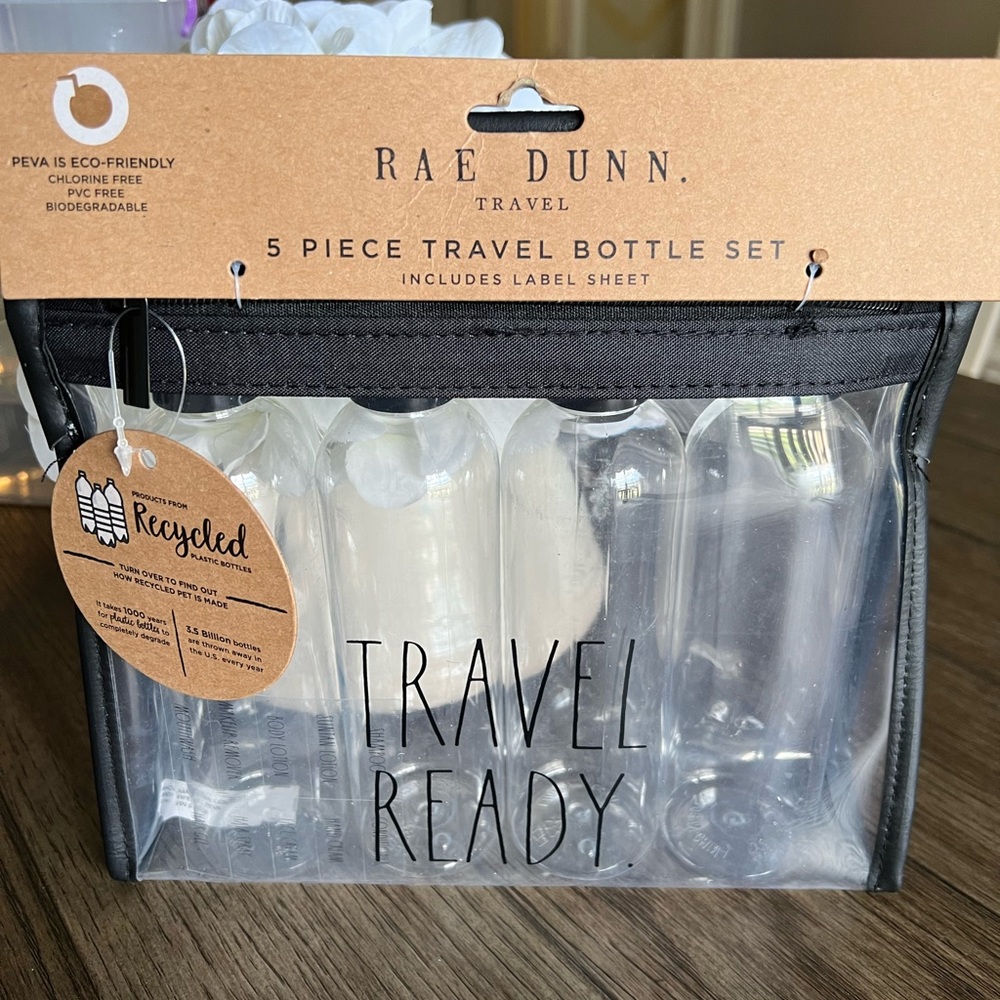RAE DUNN 5 Piece TRAVEL SET - Picture 6 of 9